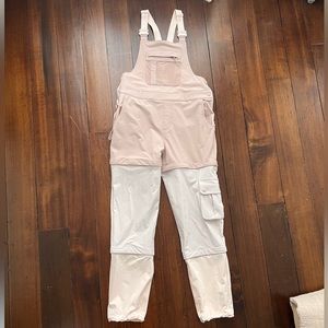 Outdoor Voices RecTrek Zip-Off Overalls Nirvana/Lace/Seashell - Small